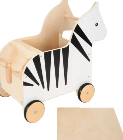 Kinder Small Foot Spielzeugkiste mit Rollen Zebra »Wildlife«