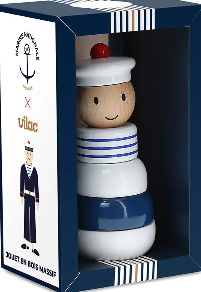 Kinder VILAC Stapelfigur »Marine nationale«