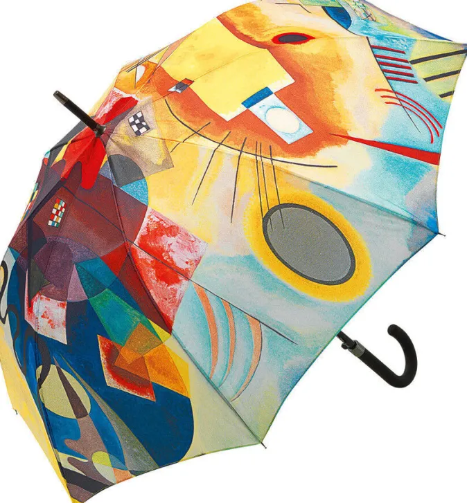 Ars mundi Stockschirm »Gelb-Rot-Blau«, nach Wassily Kandinsky
