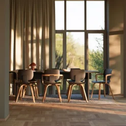 Klöber Stuhl »com 66« Schwarz, Eiche