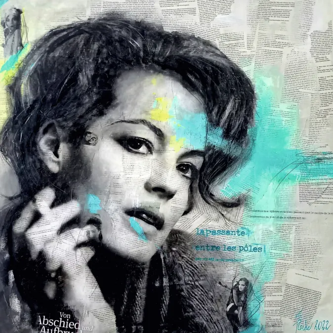 Ars mundi su sea: Bild »Romy (Schneider)« (2022)