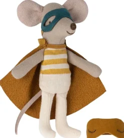 Kinder Maileg »Superheldmaus« in Streichholzschachtel