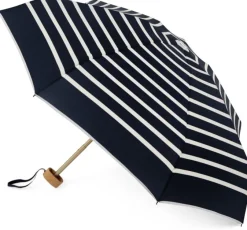 ANATOLE Taschenschirm »Pablo«, Navy, elfenbeinfarben gestreift