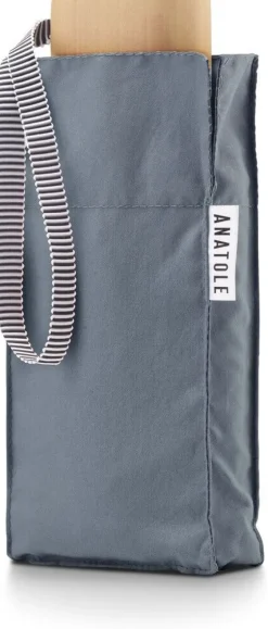 ANATOLE Taschenschirm »Victor «, Steinblau