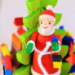 Graupner Holzminiaturen Teelichtpyramide »Weihnachtsmann«