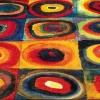 Ars mundi Teppich »Farbstudie Quadrate« nach Kandinsky