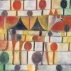 Ars mundi Teppich »Kamel in rhythmischer Baumlandschaft« nach Paul Klee
