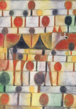 Ars mundi Teppich »Kamel in rhythmischer Baumlandschaft« nach Paul Klee
