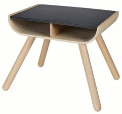 Kinder Plan Toys Tisch mit Stuhl schwarz