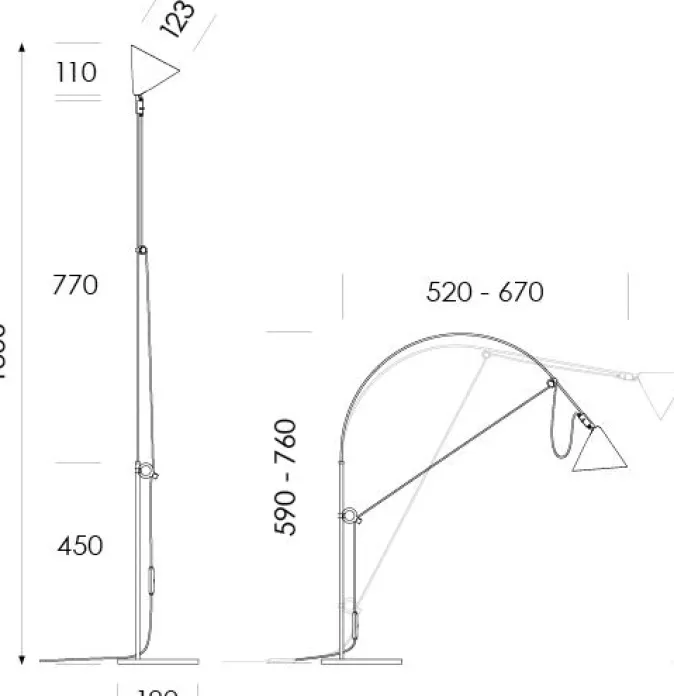 Midgard Tischlampe »AYNO« Silk