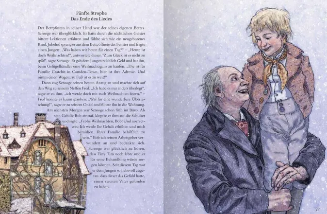 Kinder ZEIT Buchhandlung Toman, R: Weihnachtsgeschichte nach Charles Dickens