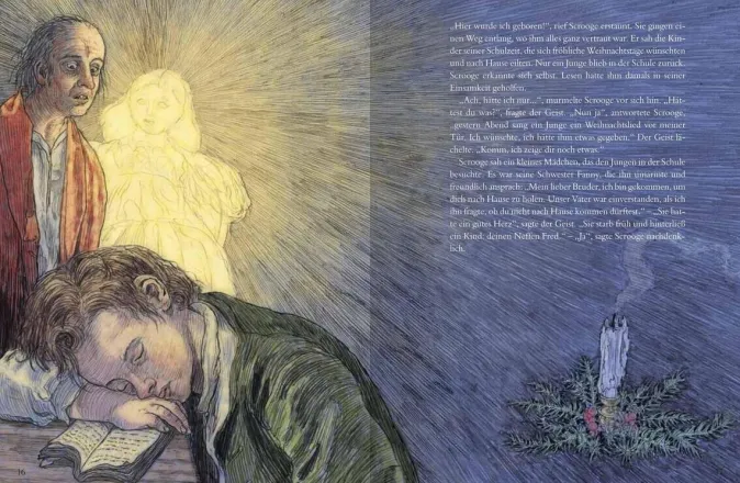 Kinder ZEIT Buchhandlung Toman, R: Weihnachtsgeschichte nach Charles Dickens