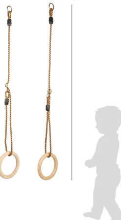 Kinder Small Foot Turnringe aus Holz