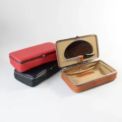 F. Hammann Utensilienbox aus Leder