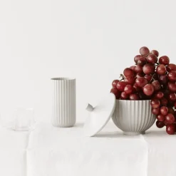 Lyngby Vase »«, weiß
