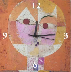 Paul Klee Wanduhr »Baldgreis« nach