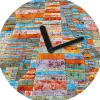 Ars mundi Wanduhr »Haupt- und Nebenwege« nach Paul Klee