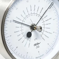 Fischer Manufaktur Weltzeituhr »POLAR« von