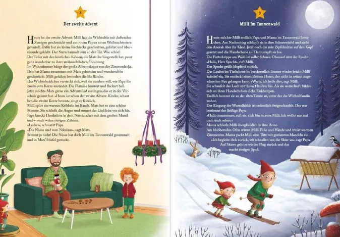 Kinder ZEIT Buchhandlung Wichtelzauber zum Weihnachtsfest