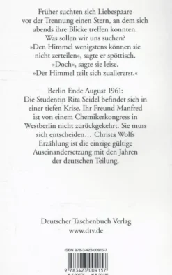 ZEIT Buchhandlung Wolf, Christa: Der geteilte Himmel