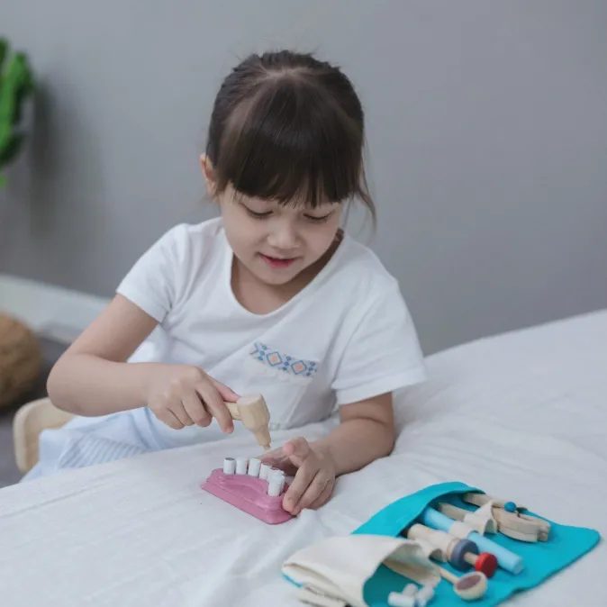 Kinder Plan Toys Zahnarzt-Set