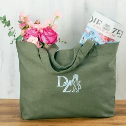 DIE ZEIT ZEIT Canvas-Tasche »Olive«