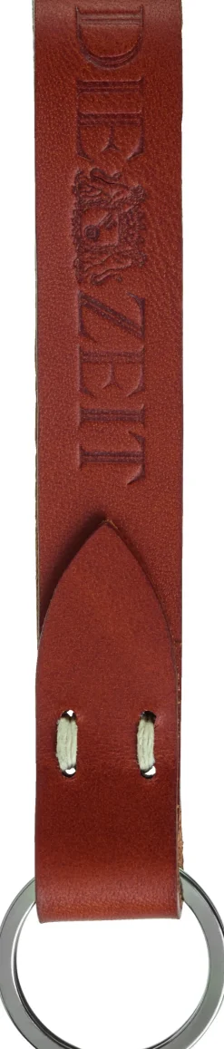 DIE ZEIT ZEIT Kollektion: Leder-Schlüsselanhänger