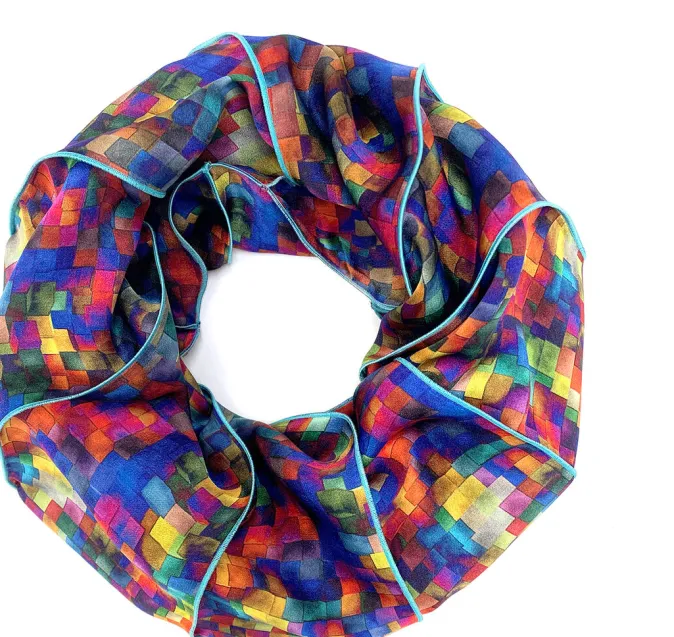 Ulrike Isensee ZEIT-Loopschal »Mosaik«