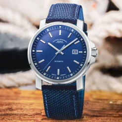 Mühle-Glashütte ZEIT-Sonderedition »29er Big Deep Blue«