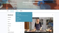 Insa Hoffmann ZEIT-Sonderedition Kunstkurs: - Kaltwachs und Ölfarbe