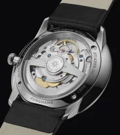 Junghans ZEIT-Sonderedition »Meister fein Automatic Edition Erhard«, Weissgold