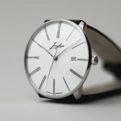 Junghans ZEIT-Sonderedition »Meister fein Automatic Edition Erhard«, Weissgold