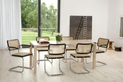 Thonet ZEIT-Sonderedition Stahlrohr-Freischwinger »S 32« von