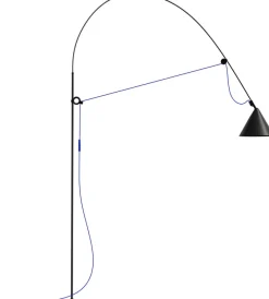 Midgard ZEIT-Sonderedition Stehlampe »AYNO«, Schwarz/Ultramarin