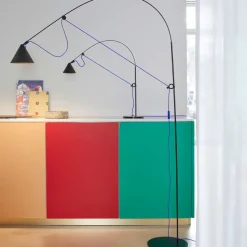 Midgard ZEIT-Sonderedition Stehlampe »AYNO«, Schwarz/Ultramarin