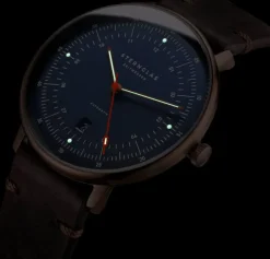 Sternglas ZEIT-Sonderedition Uhr »Hamburg«, Bronze