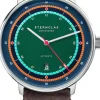 Sternglas ZEIT-Sonderedition Uhr »Hamburg Automatik«, Grün-Blau