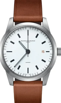 Maurice de Mauriac ZEIT-Sonderedition Uhr »L1 Weiss«