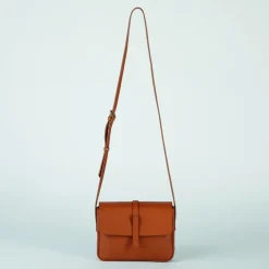 Guerer & Guerer ZEIT-Tasche »Saddle Bag Small« Cognac
