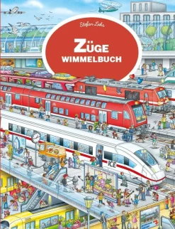 Kinder ZEIT Buchhandlung Züge Wimmelbuch