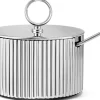 Georg Jensen Zuckerdose mit Löffel »Bernadotte«